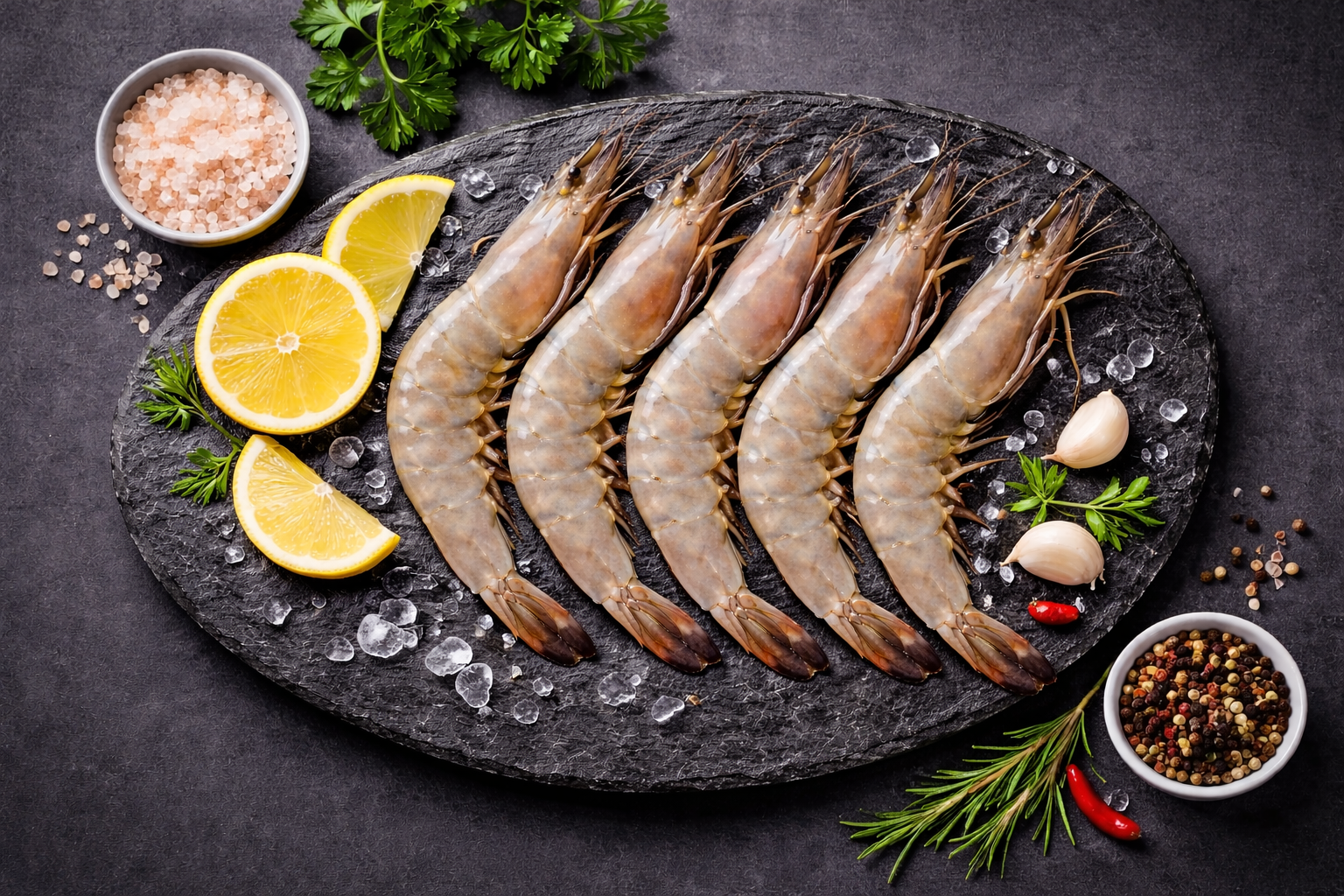 Fresh Indian Tiger Prawns – 1 Kg | Juicy, Tender & Ocean Fresh