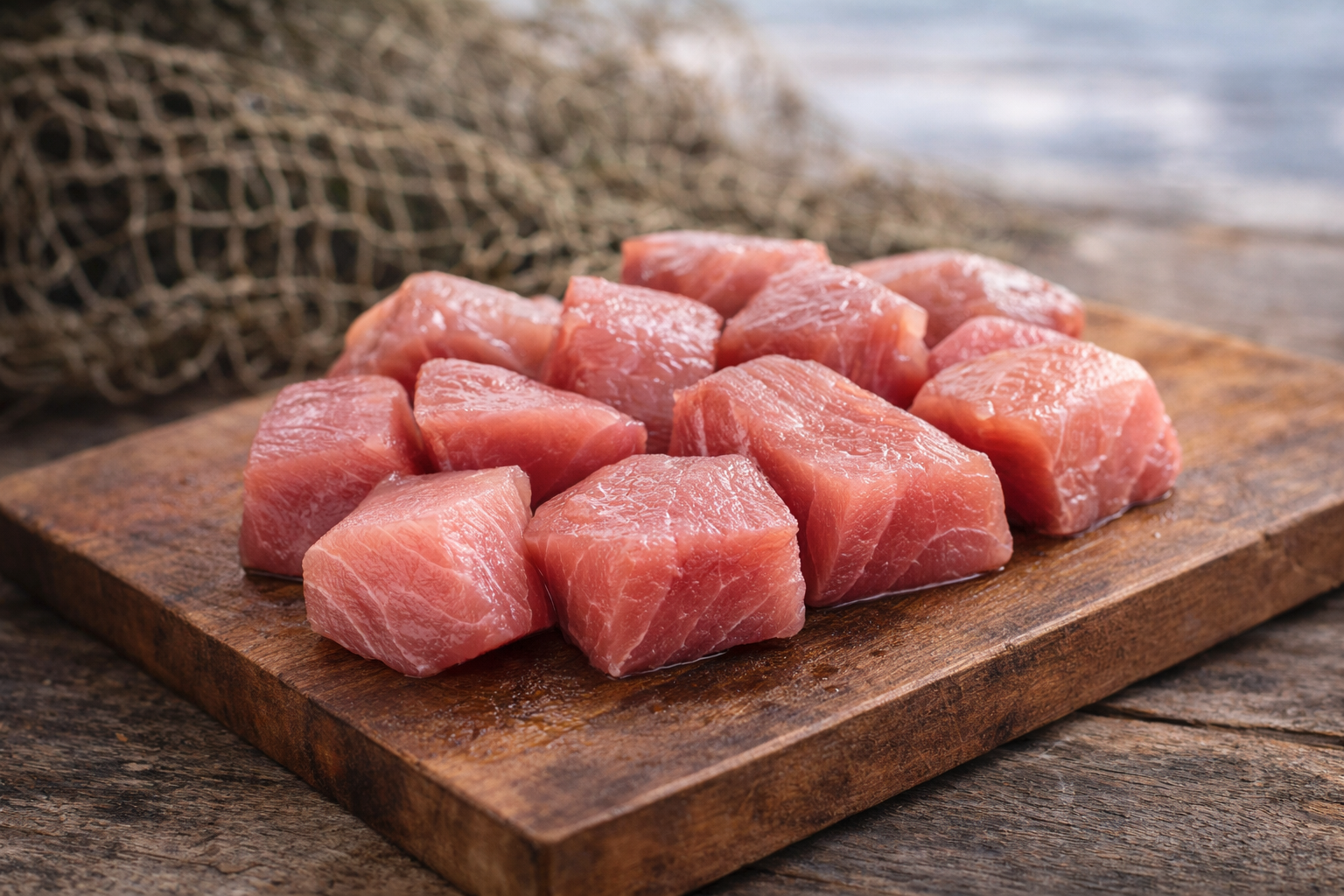 Fresh Tuna Steaks – 1 Kg | Firm, Meaty, Juicy & Ocean Fresh